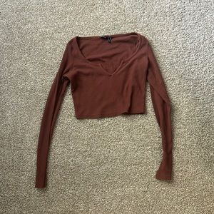 ASOS brown long sleeve